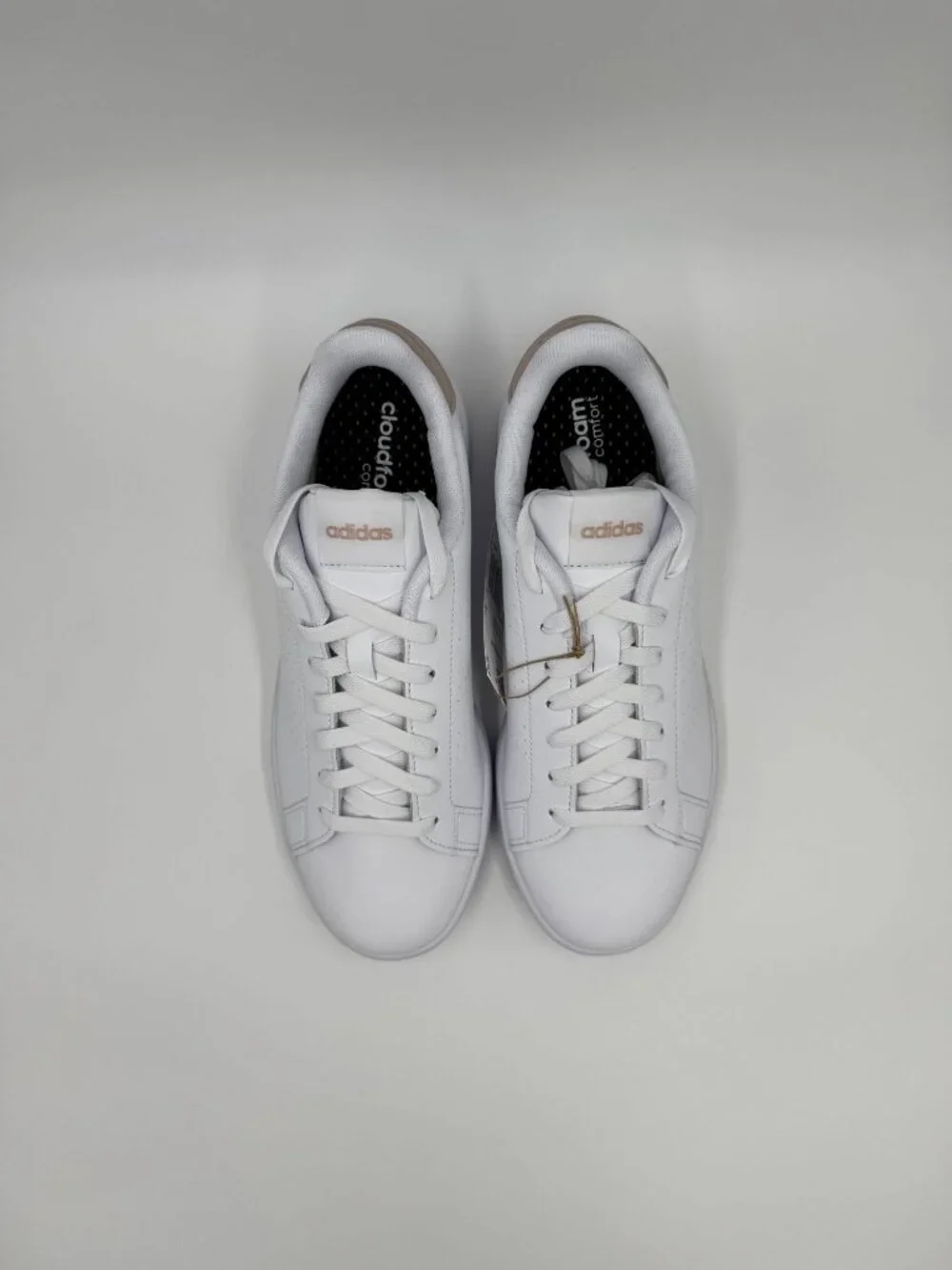 adidas Advantage White Womens Shoes